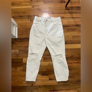 Abercrombie mom jean
